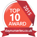 Day Nurseries Top 10 award for Bright Kids Crabbs Cross