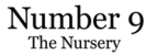 Number 9 The Nursery logo