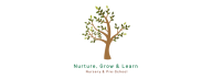 Nurture, Grow + Learn logo