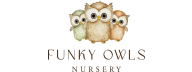 Funky Owls Nursery Colliers Wood logo