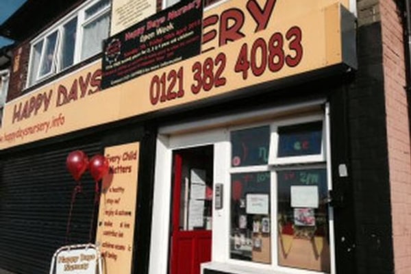 Happy Days Nursery, Erdington, 680 Tyburn Road
