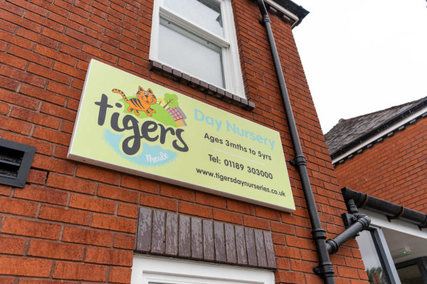 Tigers at Theale Day Nursery, Beaumont House