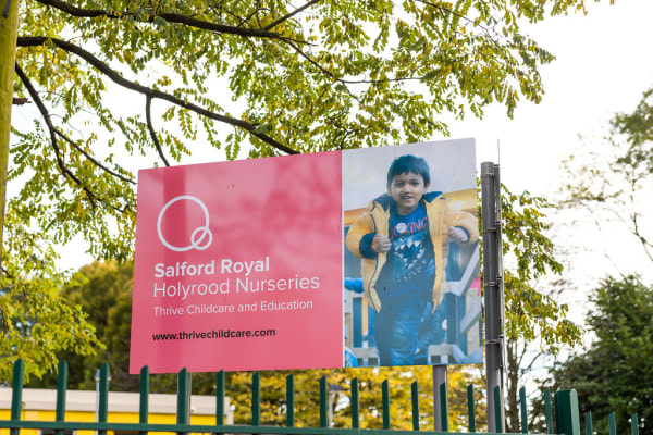 Holyrood Nursery Salford Royal, Salford, Greater Manchester