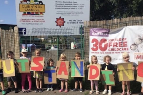 Club 4 Kids Childcare, Green Mobile Building