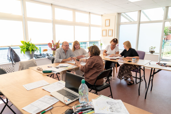 Blue Orkids @ Queens Park Community Nursery, Bedford, Bedfordshire
