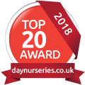 Daynurseries.co.uk Top 20 Award